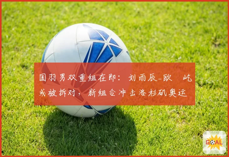 国羽男双重组在即：刘雨辰_欧烜屹或被拆对，新组合冲击洛杉矶奥运
