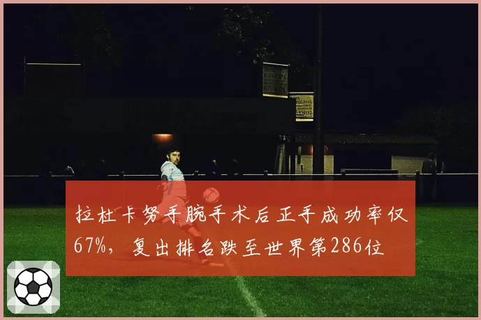 拉杜卡努手腕手术后正手成功率仅67%,复出排名跌至世界第286位